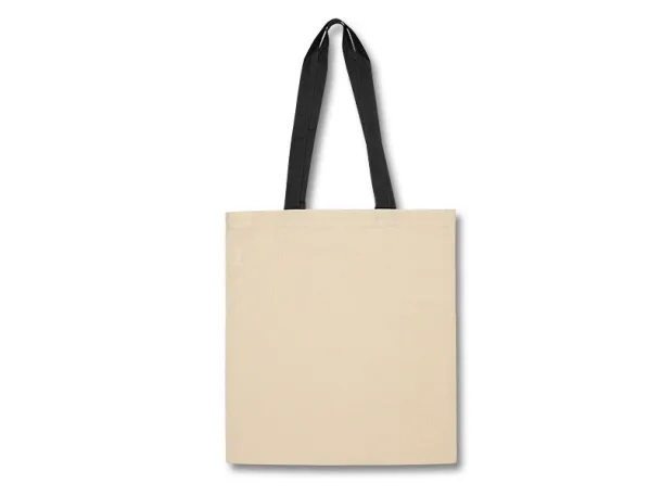 DOVE cotton shopping bag, 130 g/m2 - BRUNO Black