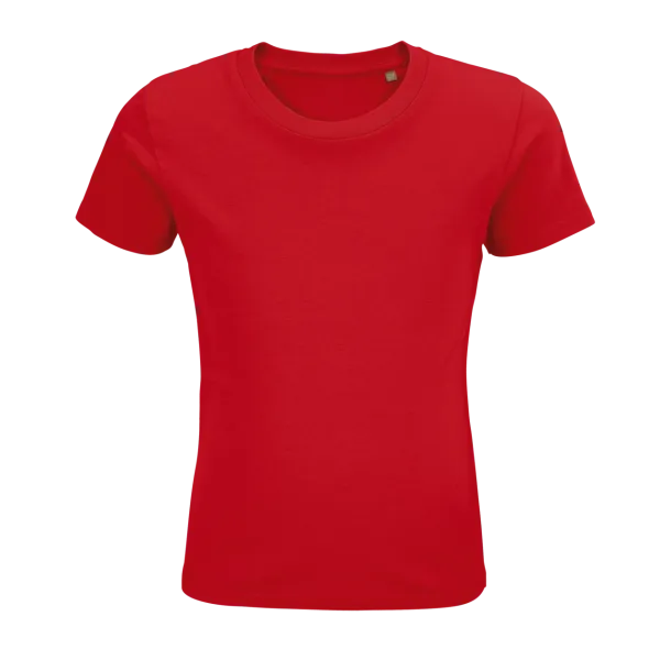 SOL'S PIONEER KIDS’ ROUND-NECK FITTED JERSEY T-SHIRT - SOL'S Red