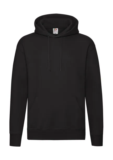  Premium Hooded Sweat - Fruit of the Loom Black