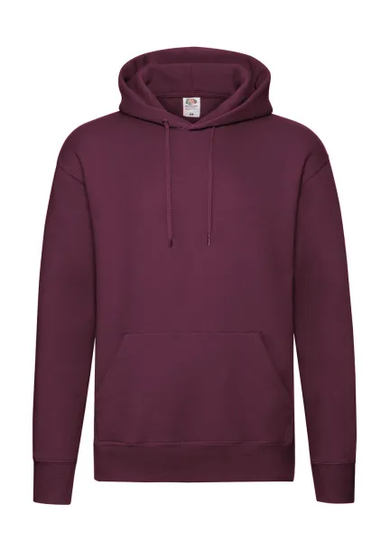  Premium Hooded Sweat - Fruit of the Loom Burgundy