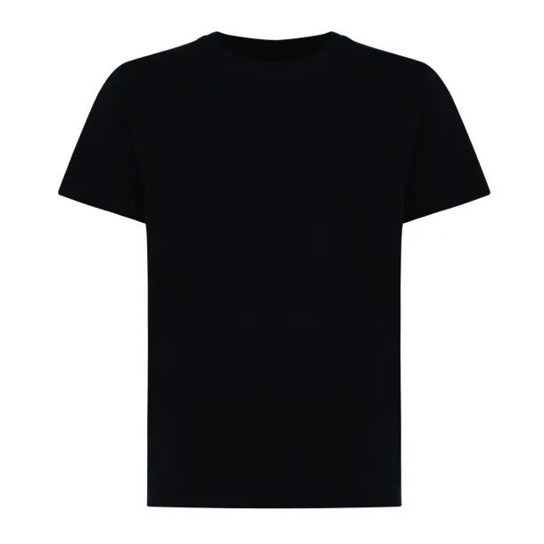  Iqoniq Koli kids lightweight recycled cotton t-shirt - iqoniq Black 