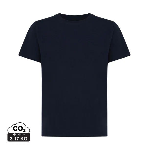  Iqoniq Koli kids lightweight recycled cotton t-shirt - iqoniq navy