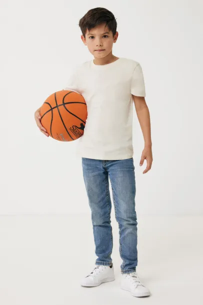  Iqoniq Koli kids lightweight recycled cotton t-shirt - iqoniq natural raw