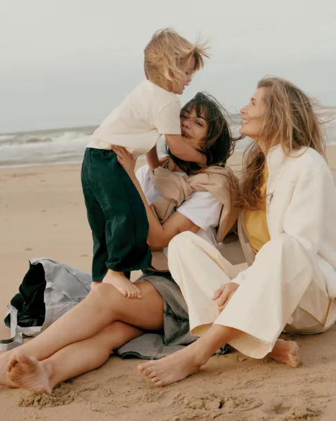  Iqoniq Koli dječja lagana majica od recikliranog pamuka - iqoniq natural raw