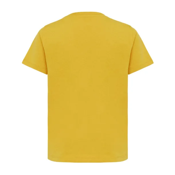  Iqoniq Koli kids lightweight recycled cotton t-shirt - iqoniq yellow 