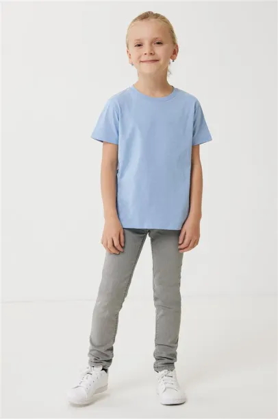  Iqoniq Koli kids lightweight recycled cotton t-shirt - iqoniq blue 