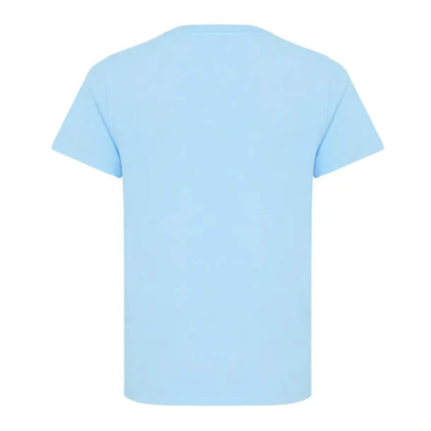  Iqoniq Koli kids lightweight recycled cotton t-shirt - iqoniq sky blue
