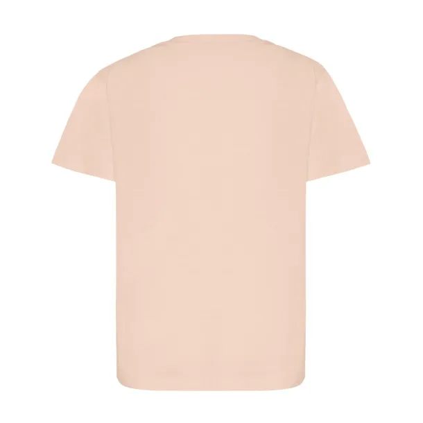  Iqoniq Koli kids lightweight recycled cotton t-shirt - iqoniq peach nectar 