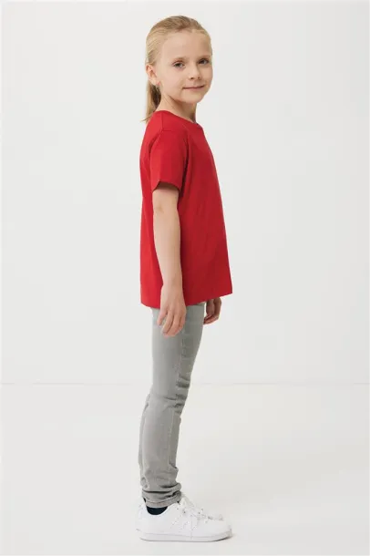  Iqoniq Koli kids lightweight recycled cotton t-shirt - iqoniq Crvena