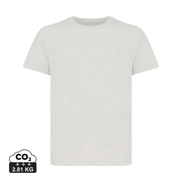  Iqoniq Koli kids lightweight recycled cotton t-shirt - iqoniq grey 