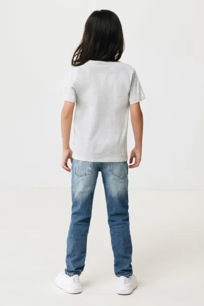  Iqoniq Koli dječja lagana majica od recikliranog pamuka, 160 g/m2 - iqoniq light heather grey