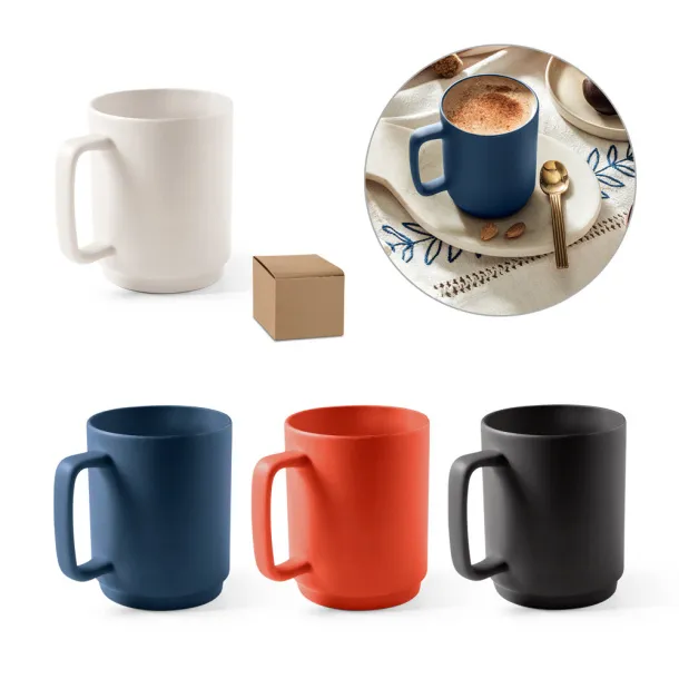 MIGHTY Ceramic mug with cylindrical body 330 mL