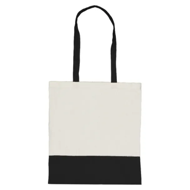  Cotton shopping bag, 140 g/m2 Crna