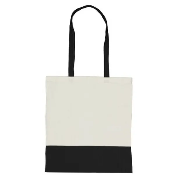  Cotton shopping bag, 140 g/m2 Crna