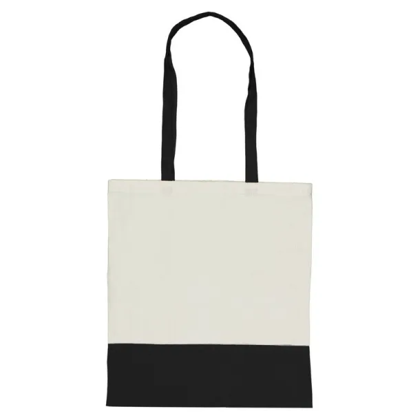  Cotton shopping bag, 140 g/m2 Crna