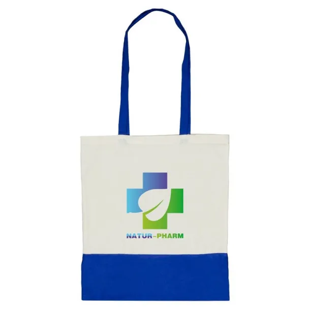  Cotton shopping bag, 140 g/m2 Mornarski plava