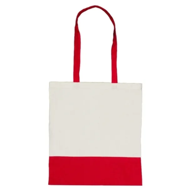  Cotton shopping bag, 140 g/m2 Crvena