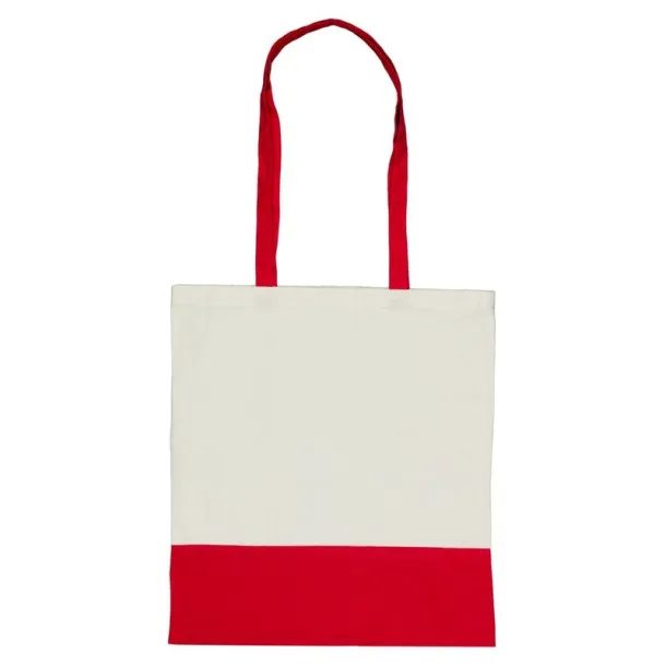  Cotton shopping bag, 140 g/m2 Crvena