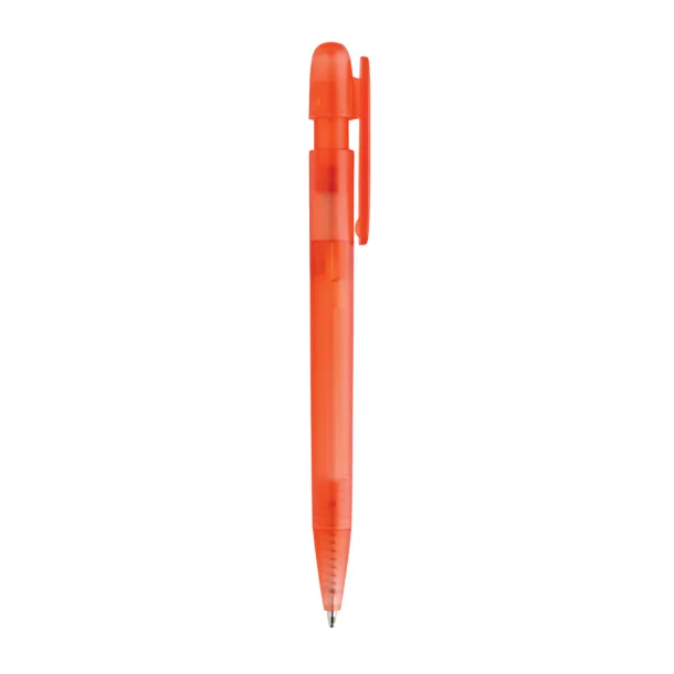  Devin GRS certified RABS pen transparent - XD Collection red 
