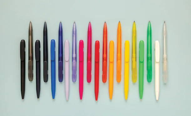  Devin GRS certified RABS pen transparent - XD Collection Crvena