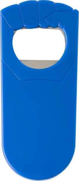 TAY Plastic bottle opener blue