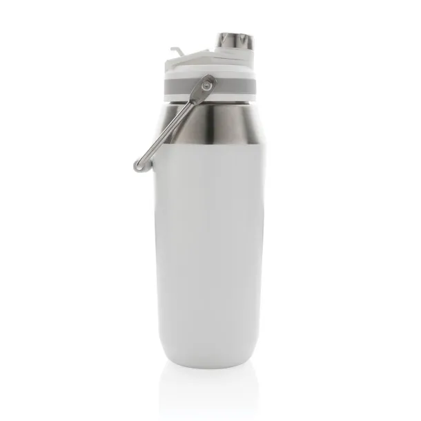  Vacuum stainless steel dual function lid bottle 1L - XD Collection White 