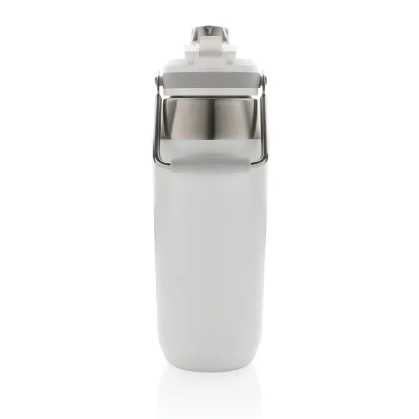  Vacuum stainless steel dual function lid bottle 1L - XD Collection White 