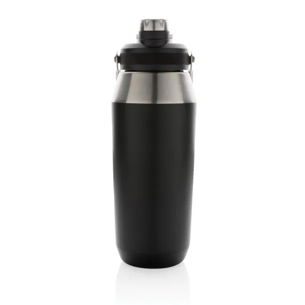  Vacuum stainless steel dual function lid bottle 1L - XD Collection Black 