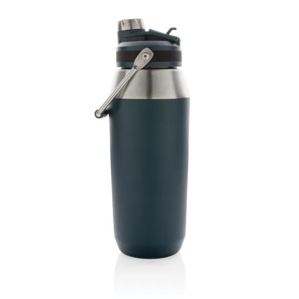  Vacuum stainless steel dual function lid bottle 1L - XD Collection Navy 