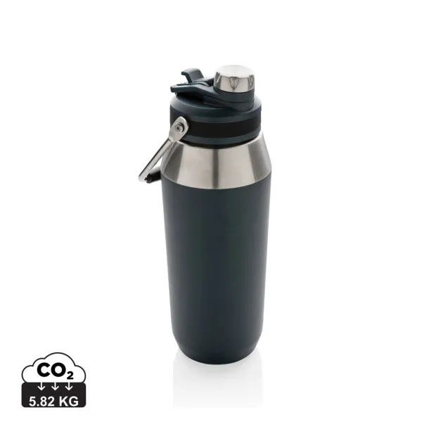  Vacuum stainless steel dual function lid bottle 1L - XD Collection Navy 