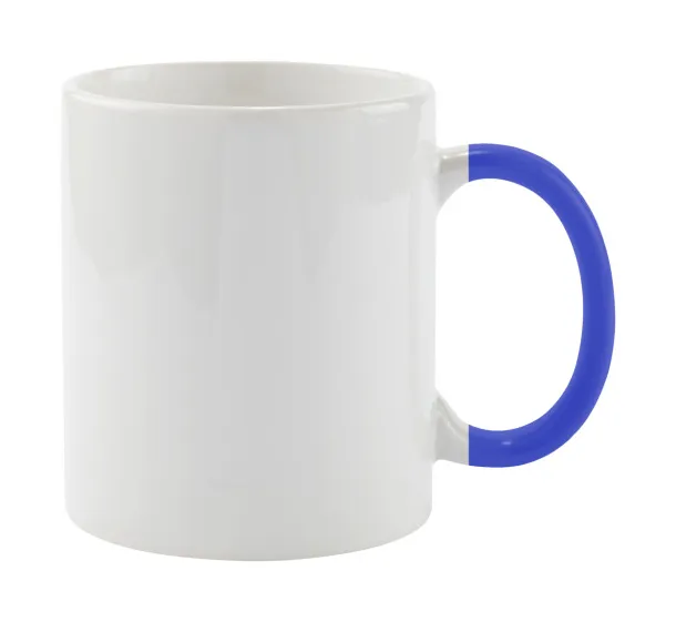 Plesik mug White Blue