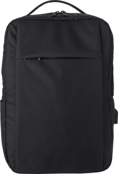 JESSE rPET (300D) laptop backpack Crna