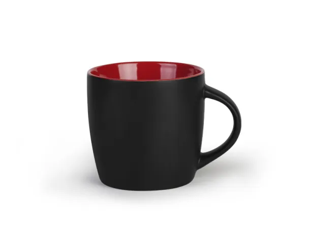 BLACK BERRY stoneware mug - CASTELLI Red