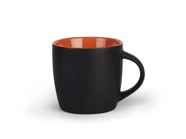 BLACK BERRY stoneware mug - CASTELLI Orange