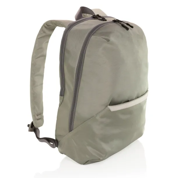  Impact AWARE™ 1200D 15.6'' modern laptop backpack - XD Xclusive Green 18-4006 TPG