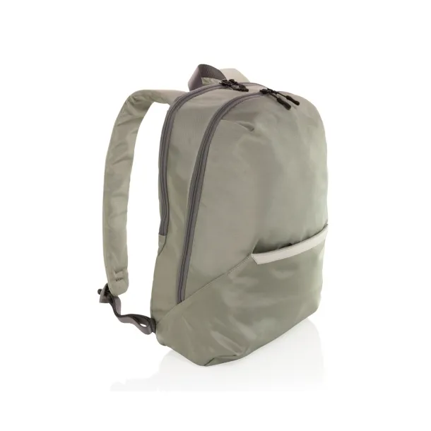  Impact AWARE™ 1200D 15.6'' modern laptop backpack - XD Xclusive Green 18-4006 TPG