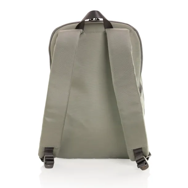  Impact AWARE™ 1200D 15.6'' modern laptop backpack - XD Xclusive Green 18-4006 TPG