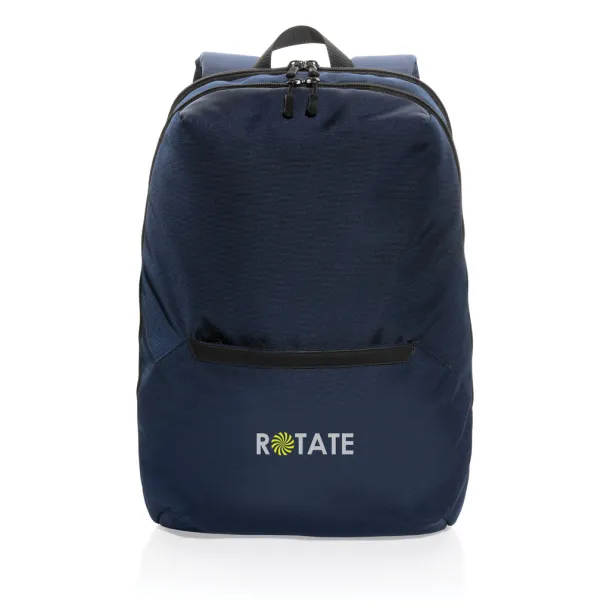  Impact AWARE™ 1200D 15.6'' modern laptop backpack - XD Xclusive Navy Blue 7699