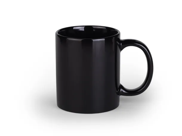 BARTON stoneware mug - CASTELLI Black