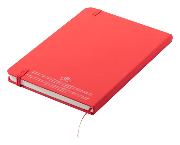 Kioto antibacterial notebook Red