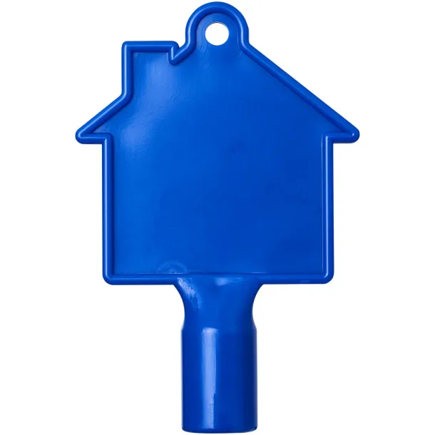 Maximilian house-shaped meterbox key - Unbranded Blue