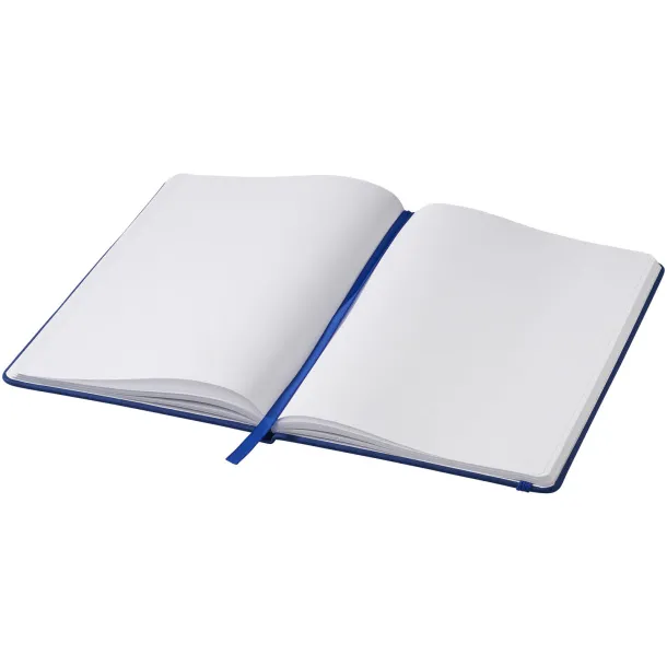 Spectrum A5 notebook with blank pages Navy Blue