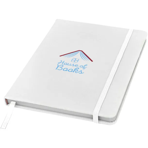 Spectrum A5 notebook with blank pages - Unbranded White