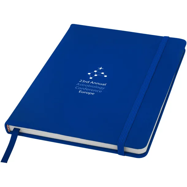 Spectrum A5 notebook with blank pages Royal blue