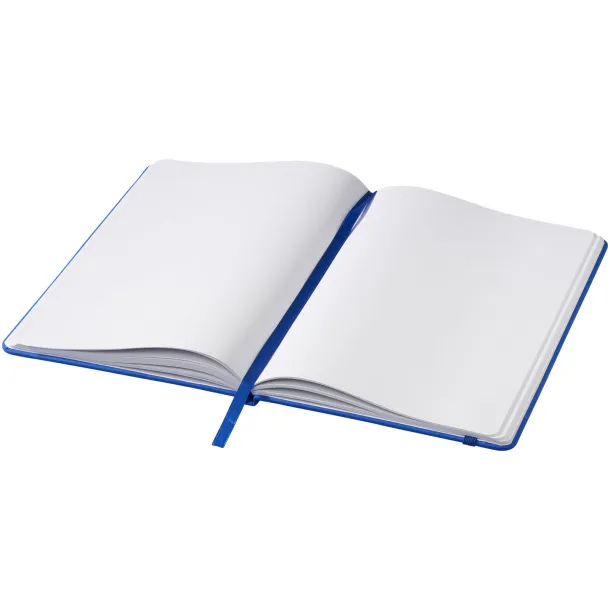 Spectrum A5 notebook with blank pages Royal blue