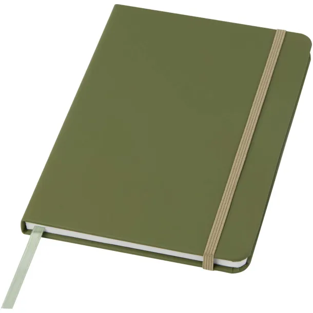 Spectrum A5 notebook with blank pages - Unbranded Forest green