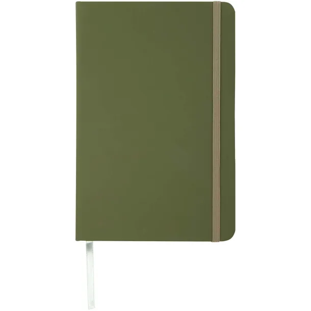 Spectrum A5 notebook with blank pages Forest green