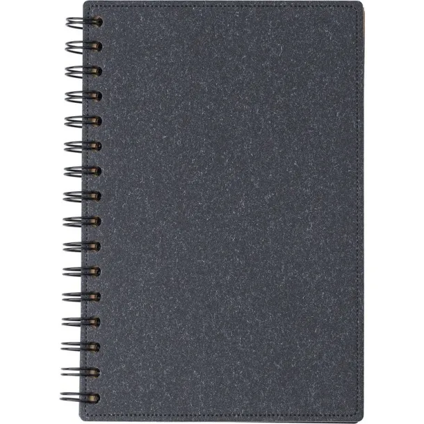  Spiralni notes cca A5 black