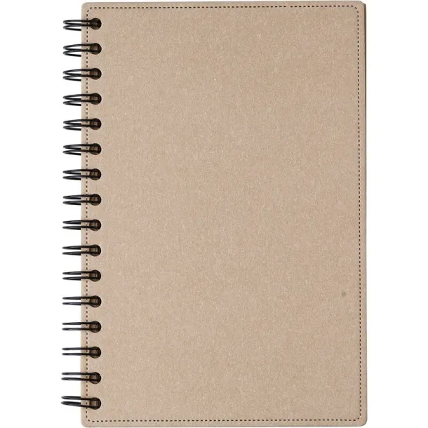  Spiralni notes cca A5 brown