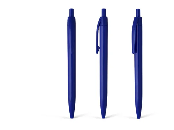 AMIGA plastic ball pen Royal blue